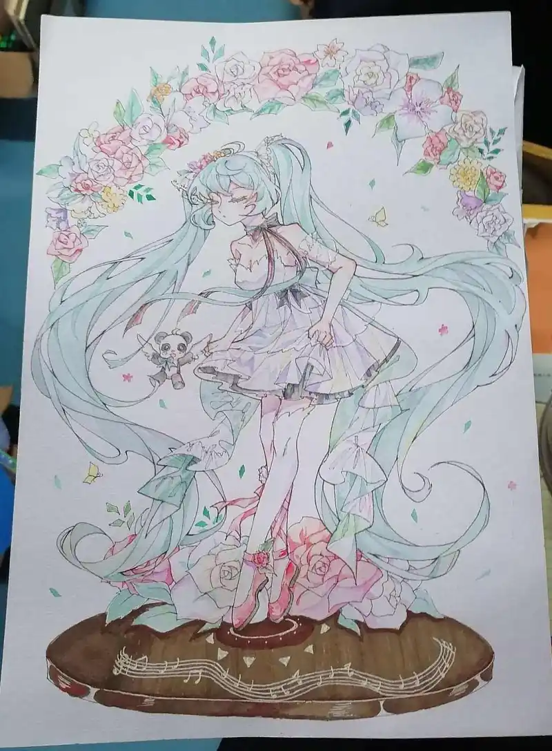 绘画创作,初音未来,MIKU,VOCALOID