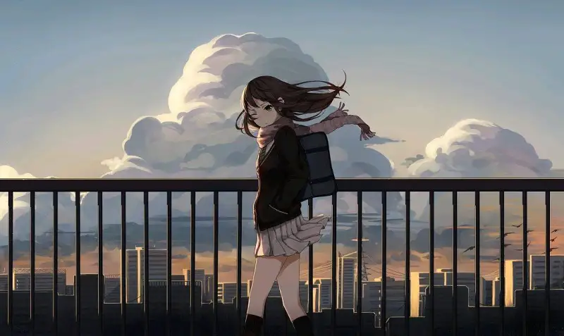 动漫,美女,壁纸