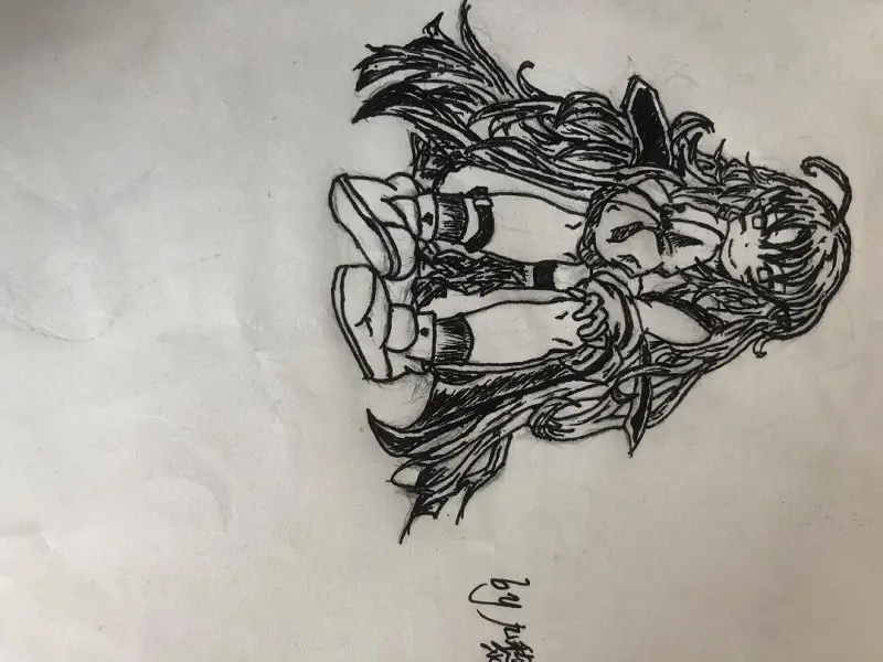 摸