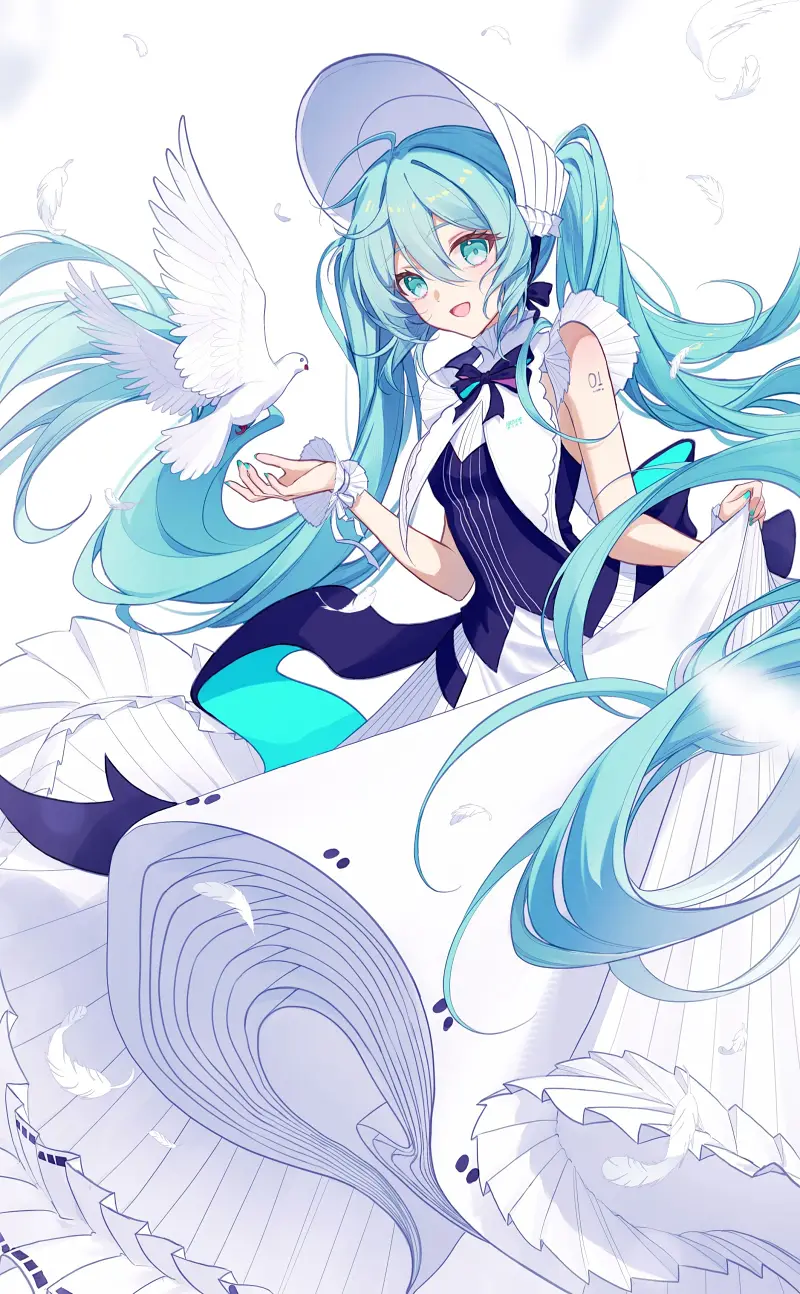 二次元,美图,初音未来,东方