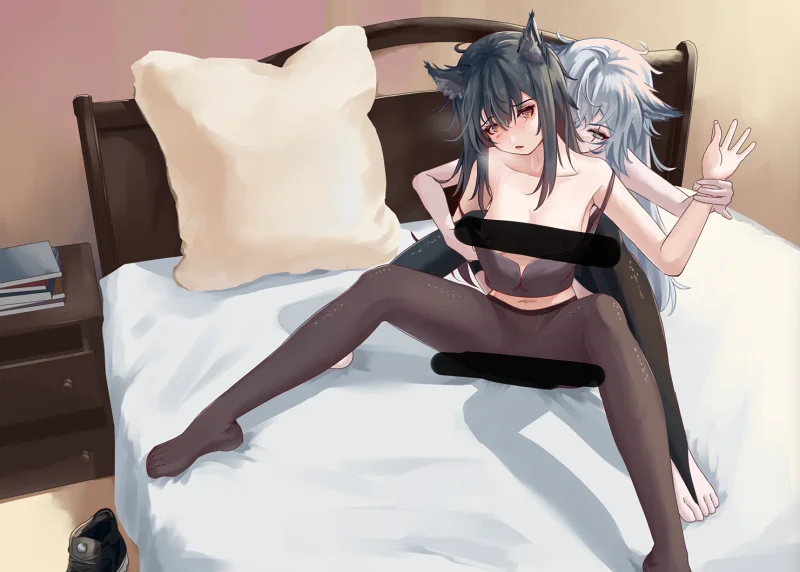 绘画,绘画创作,绘画摸鱼,cp,双狼
