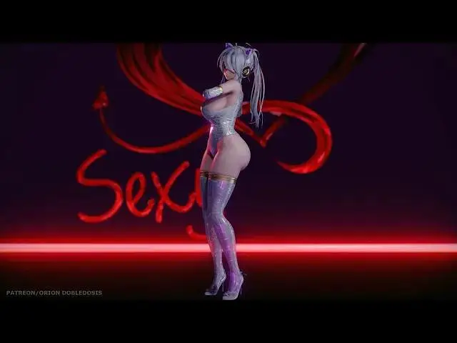 【MMD】 弱音HAKU Digital Suit - Chewy