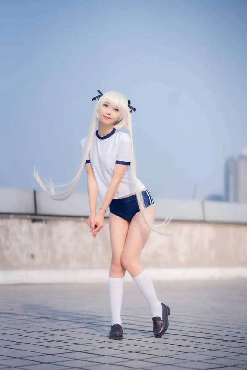 动漫专区,COSPLAY,缘之空,体操服