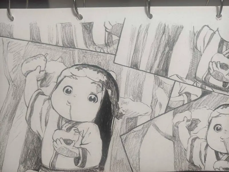 绘画创作,手绘,致不灭的你,爆肝