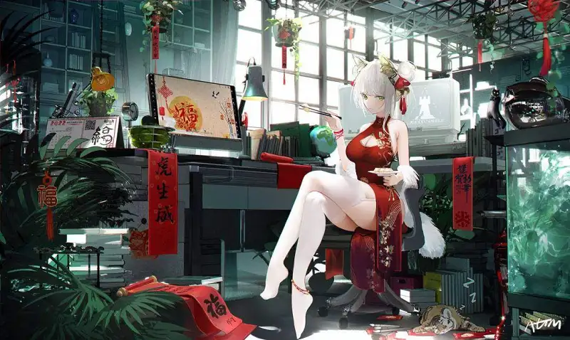 M站美图,明日方舟,涩图