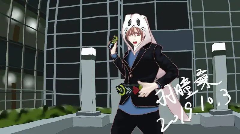 绘画创作,VUP,UP主,羽瞳桑