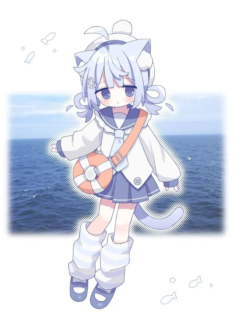 pixiv,二次元,壁纸,绘画,猫猫
