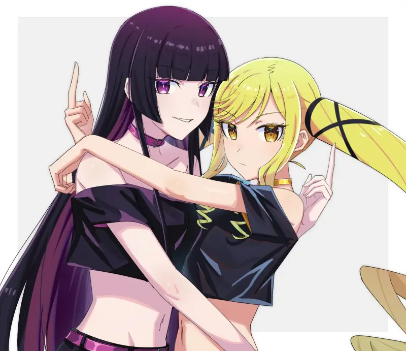 【摇滚乃是淑女的爱好】黑铁音羽&铃之宫莉莉纱
