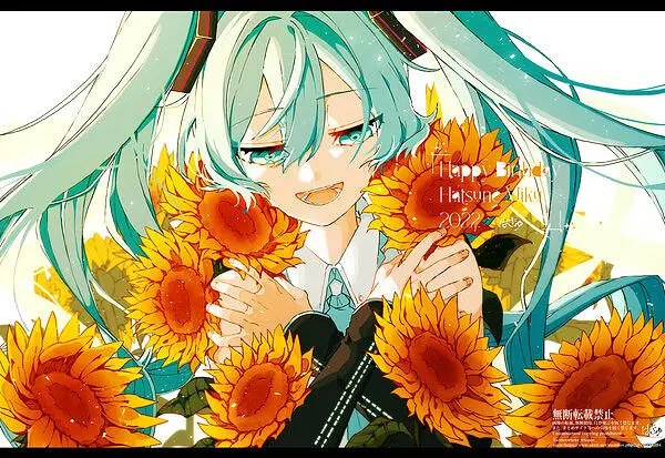 M站美图,初音未来,美图,初音未来15周年