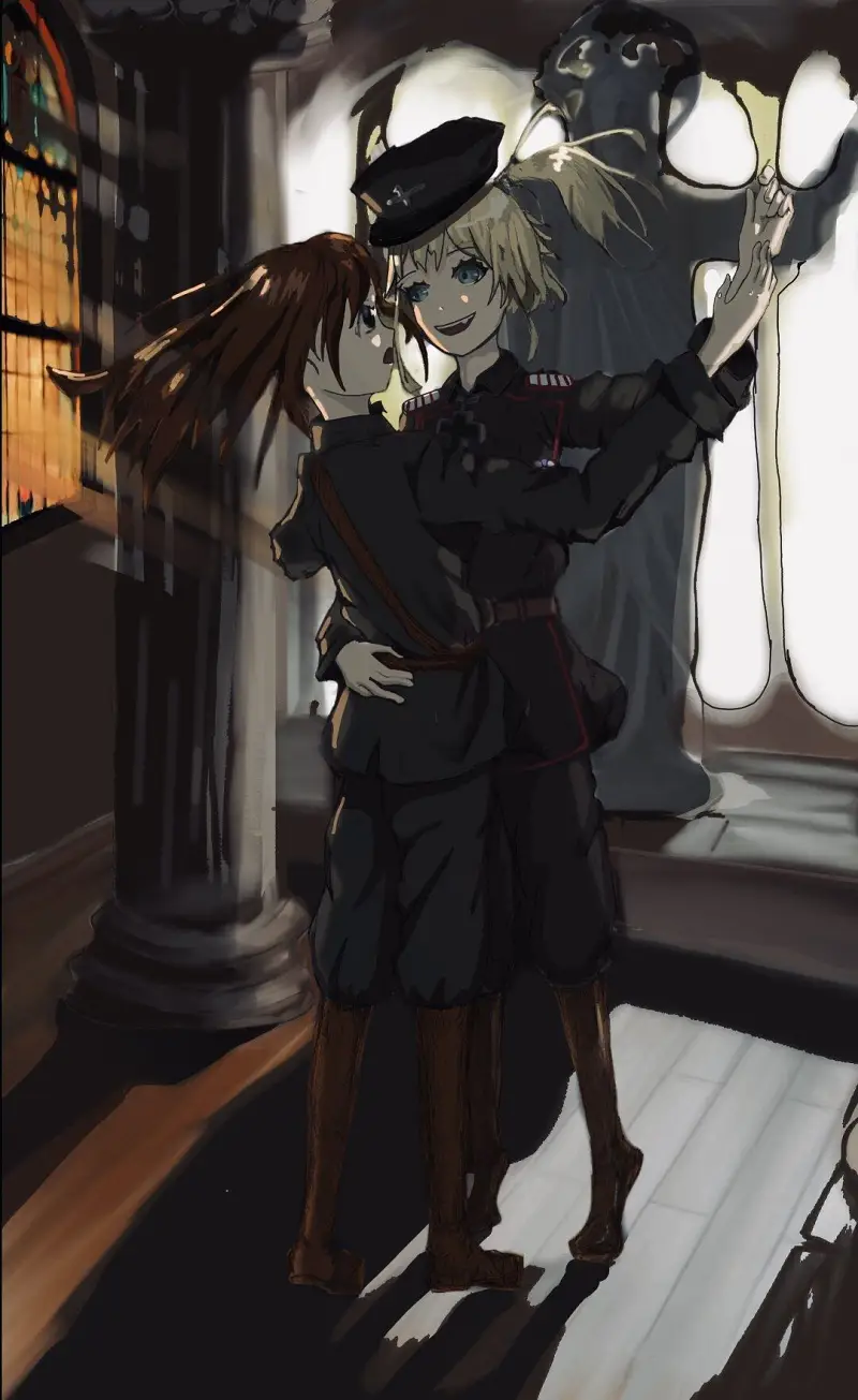 之前画的百合