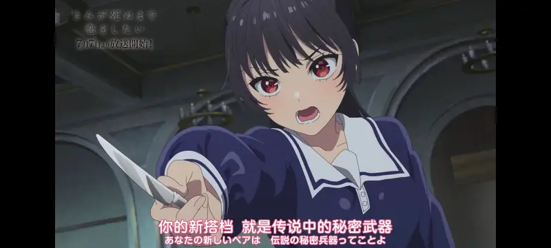 与你相恋到生命尽头,与你相恋到世界尽头,动画,动漫,番剧,百合,二次元,ACG