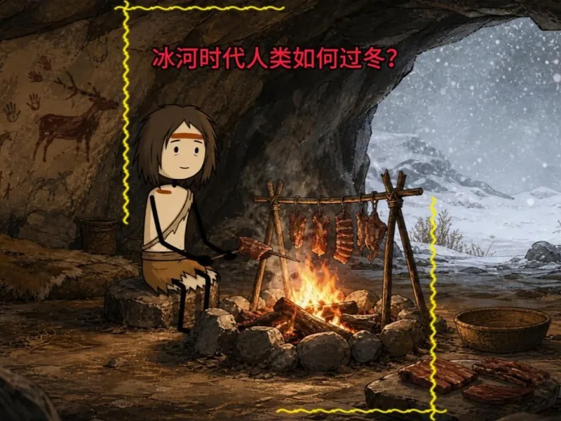 冰河时代的人类是怎么度过寒冷的冬季的