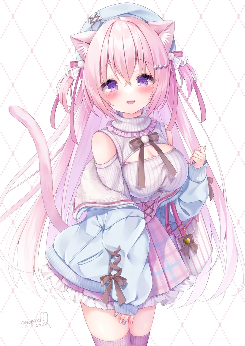 pixiv,二次元,绘画,壁纸,美少女,咪咪攘攘我们的周年庆