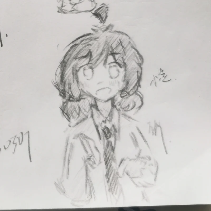 日常,摸鱼,一次性发完,OC,绘画