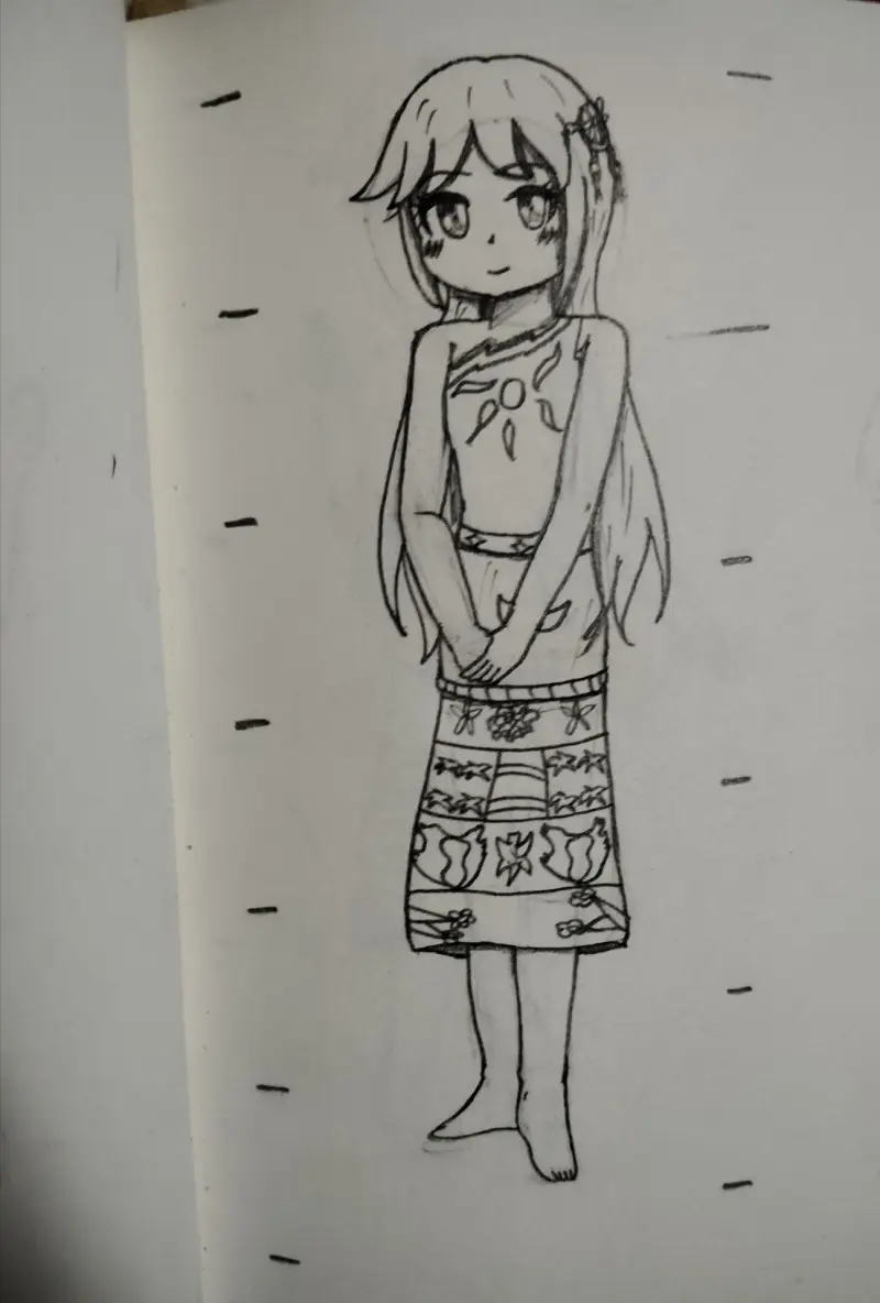 OC,绘画创作,少女,幻想新生