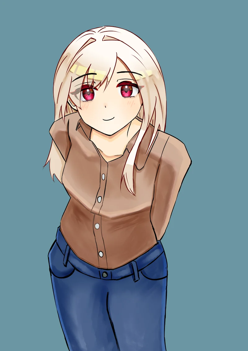 画一个好看的OC少女
