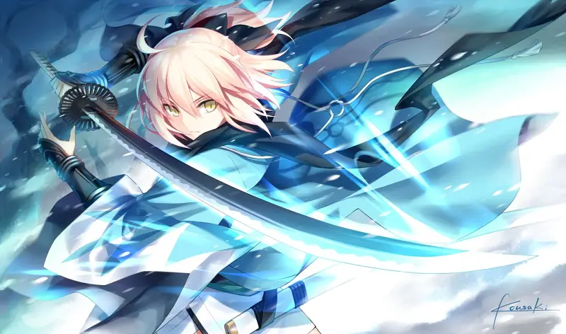 FGO,冲田总司,fate,型月,TYPEMOON