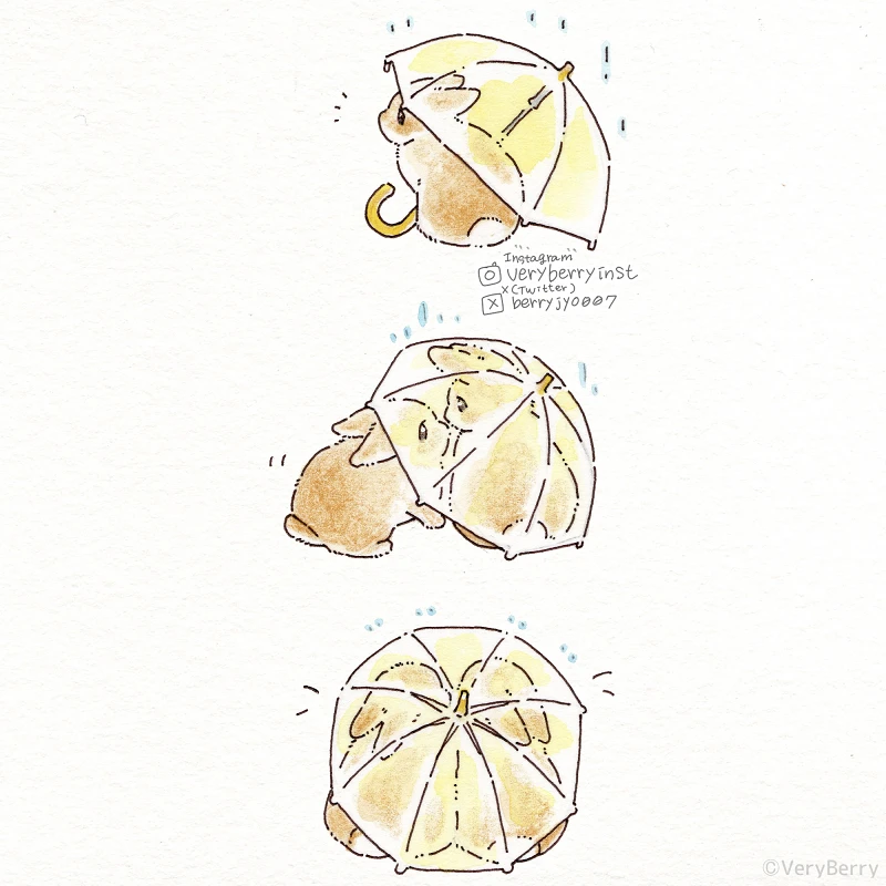 pixiv,萌宠,兔子,漫画