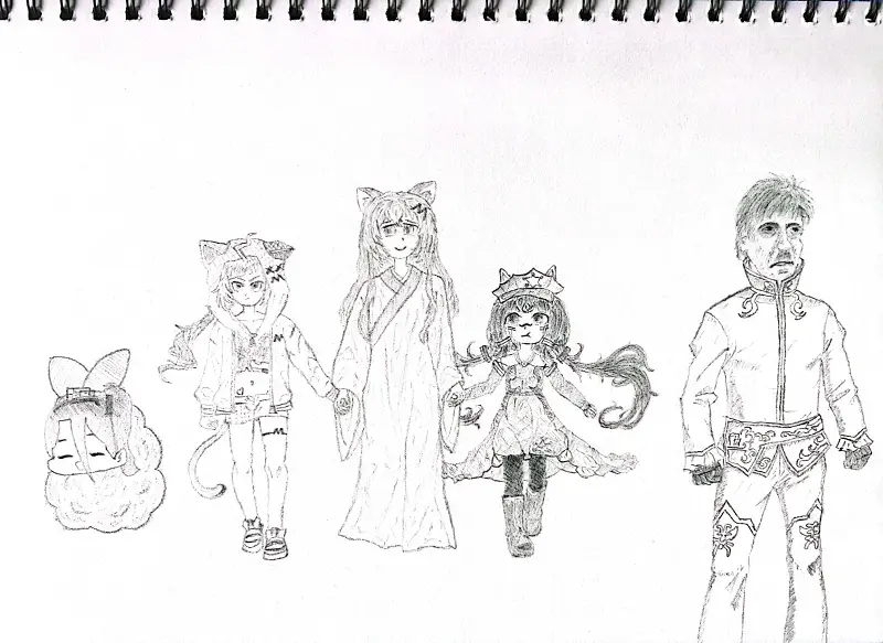 《喵奈圣纪·第三章》&喵御宅高质量原创作品摘录（2025.11.1-2025.12.15）