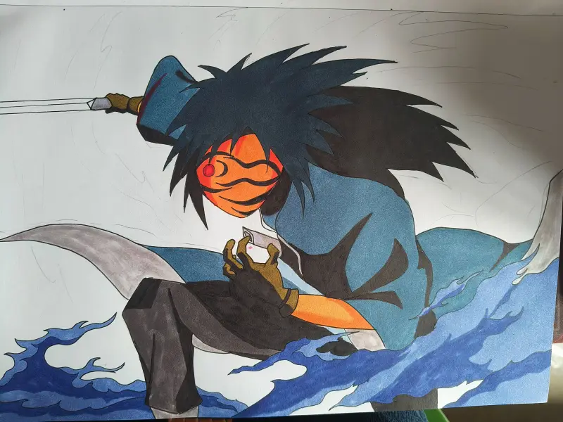 绘画,火影忍者