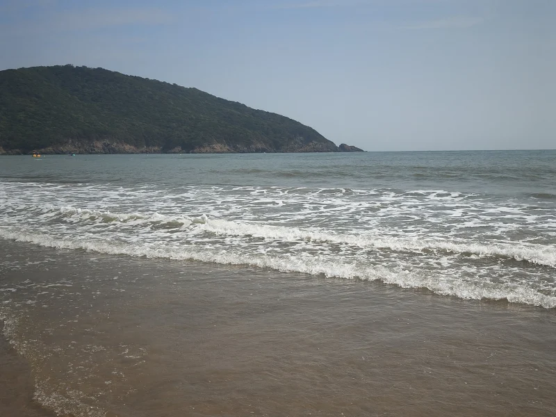 旅游,家人,海,舟山,沙滩
