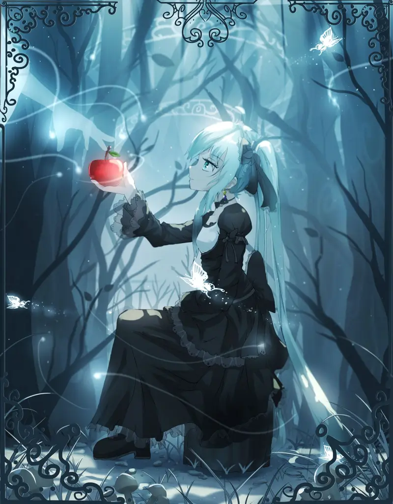美图,hatsunemiku,初音未来,千夜,vocaloid,二次元,壁纸