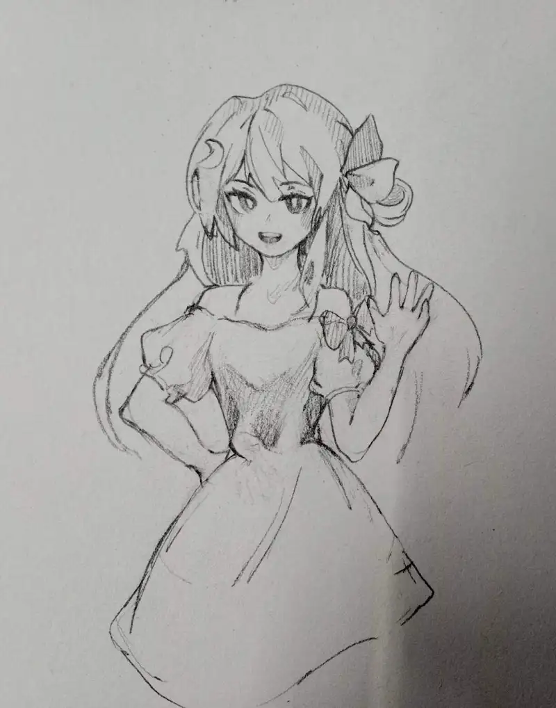 绘画创作,M站拜年祭