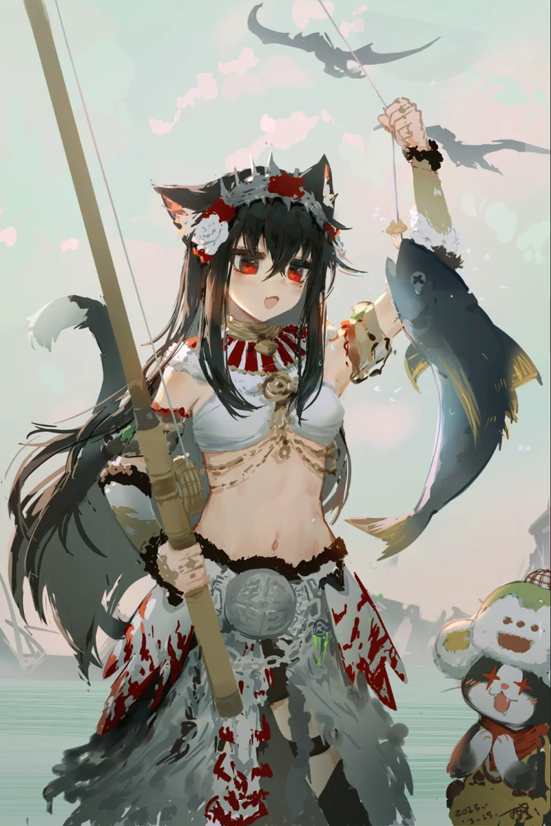 【每日一图】「钓鱼名人」By 醒爷