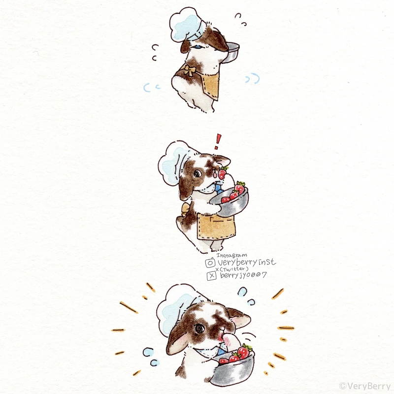 pixiv,萌宠,兔子,漫画