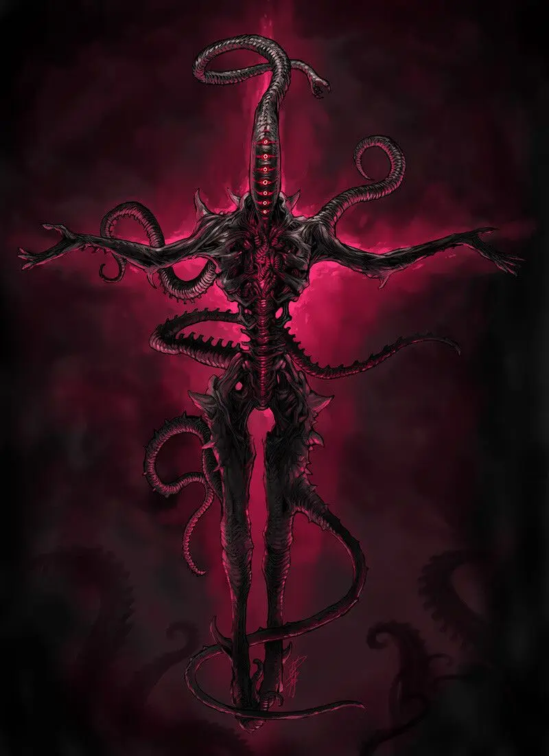 奈亚拉托提普,克苏鲁神话,克苏鲁系列,美图,壁纸,绘画,插画,Nyarlathotep