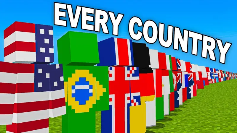 【Minecraft Curios】我把所有国家放在一个文明里