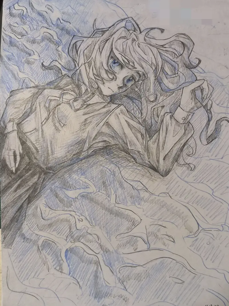 绘画,同人,南方公园,蓝宝石般的被害妄想少女,罗密欧的蓝天,复活