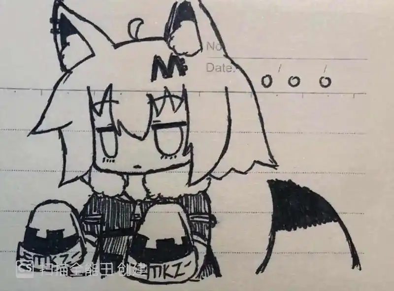 绘画创作,表情包,シモカゼちゃん
