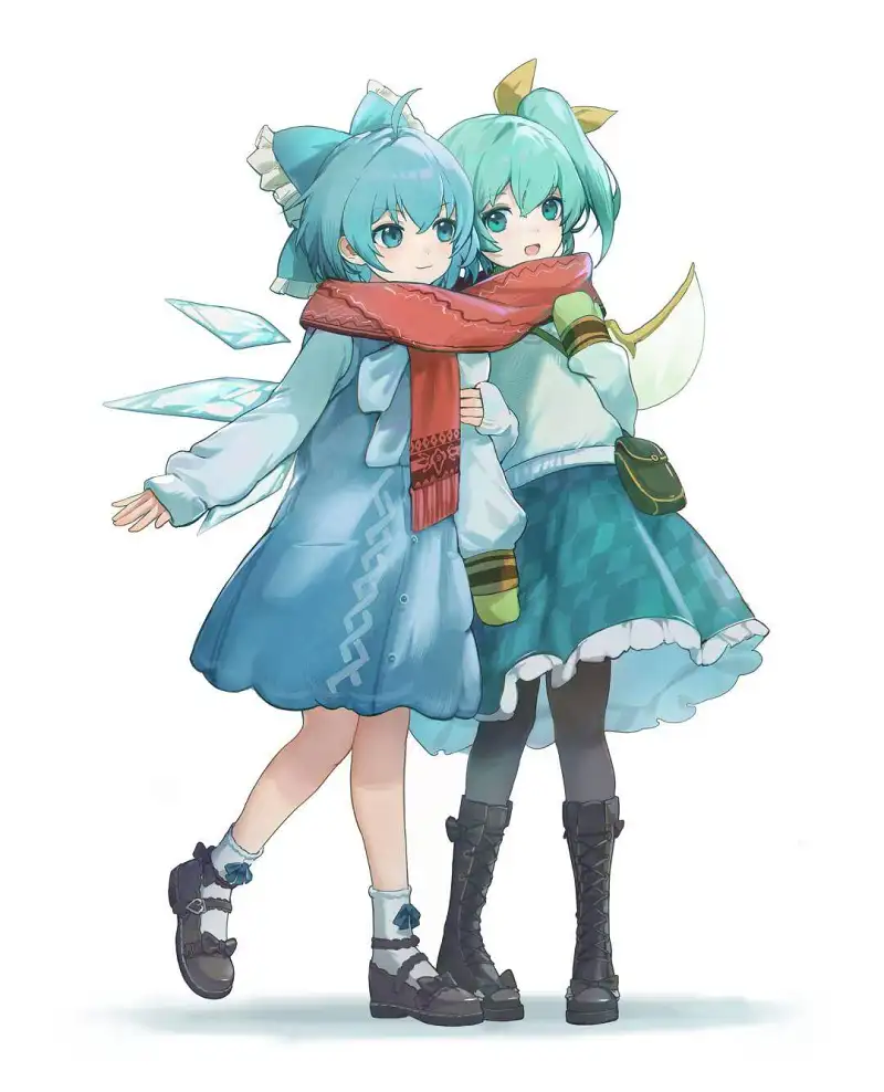 M站美图,一起百合吧