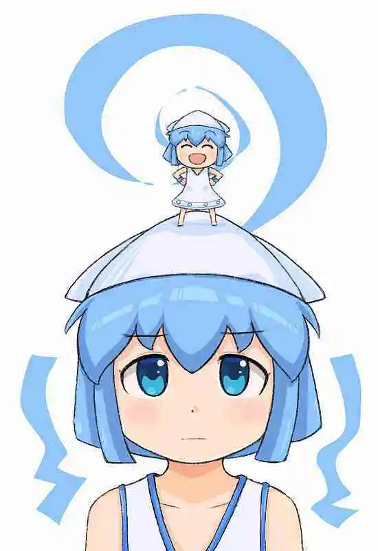 M站美图,动漫,美图,乌贼娘