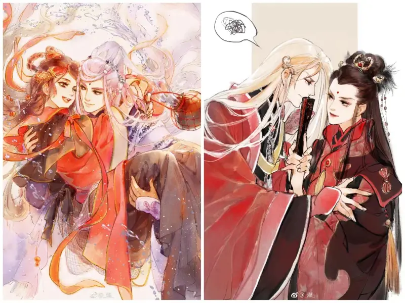 同人,布袋戏,绘画创作