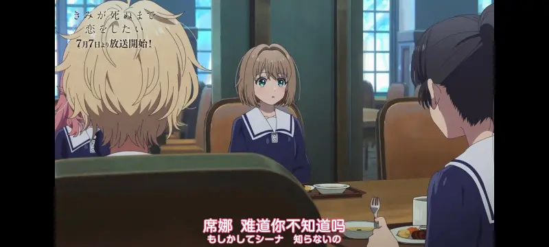 与你相恋到生命尽头,与你相恋到世界尽头,动画,动漫,番剧,百合,二次元,ACG
