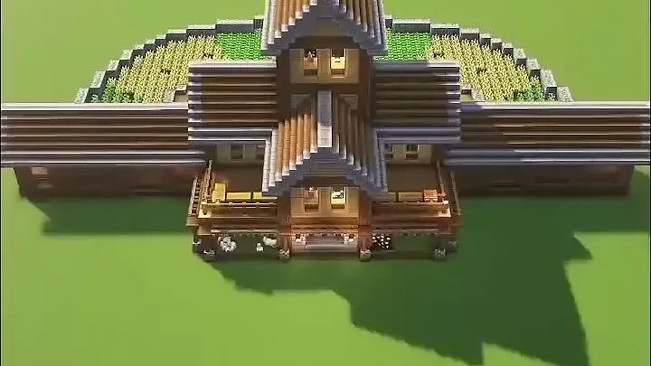 我的世界圆形生存小屋