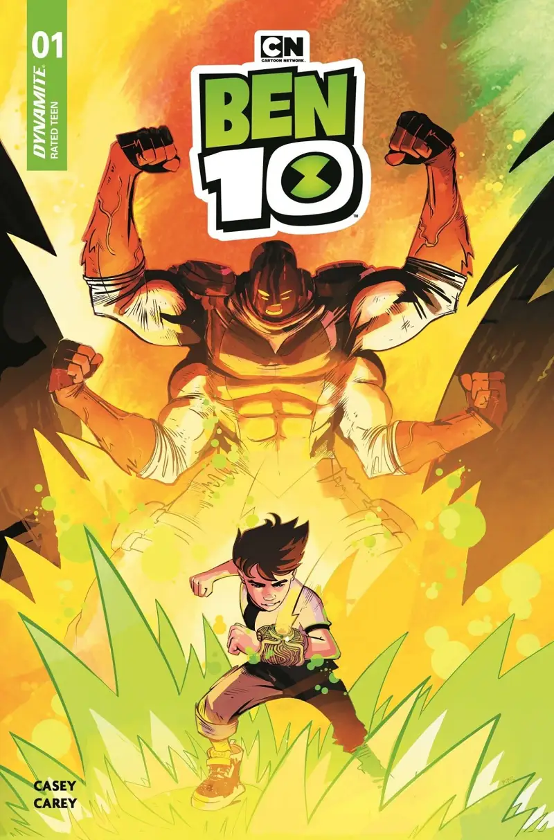 少年骇客,BEN10,田小班,超级英雄,美漫,漫画,动漫,ACG,绘画,炸药漫画