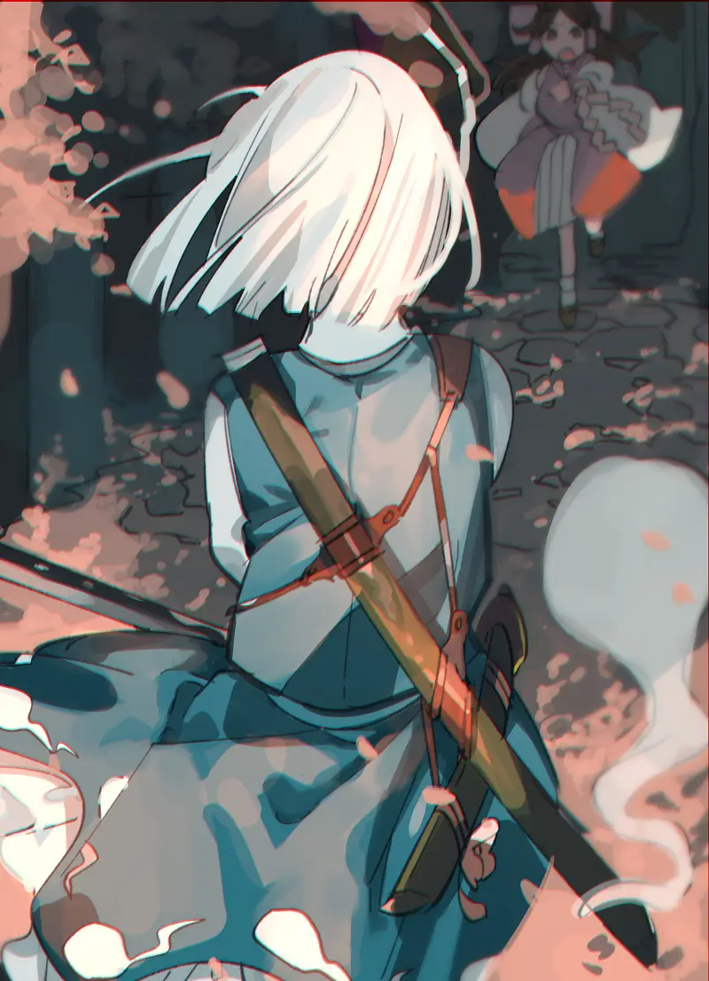 东方,妖梦,萌