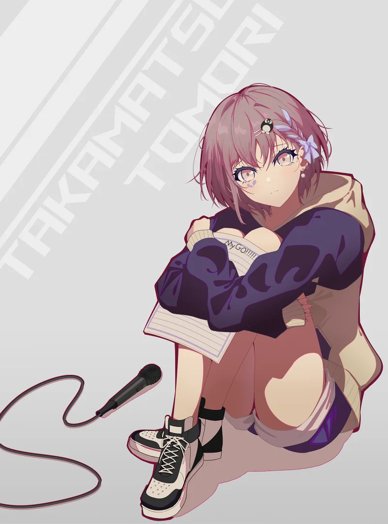 邦邦,BANGDREAM,BanGDream,MYGO,高松灯,动漫壁纸,动漫美图,美图,壁纸,绘画,插画,PIXIV