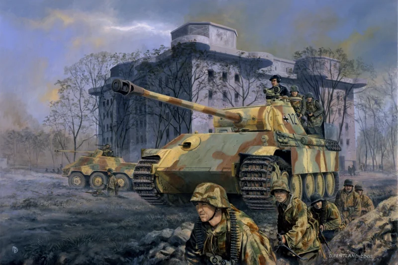 [KARDS]对局分享 德意控制VS苏美T-34