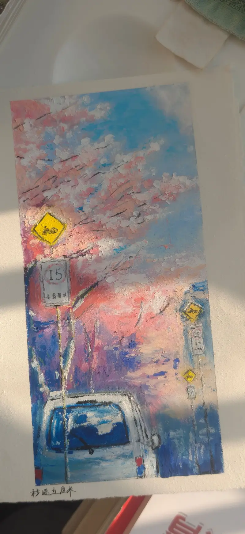 新画的秒速五厘米՞˶•⩊•˶՞ಣ