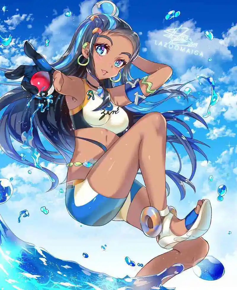 M站美图,精灵宝可梦,露漓娜