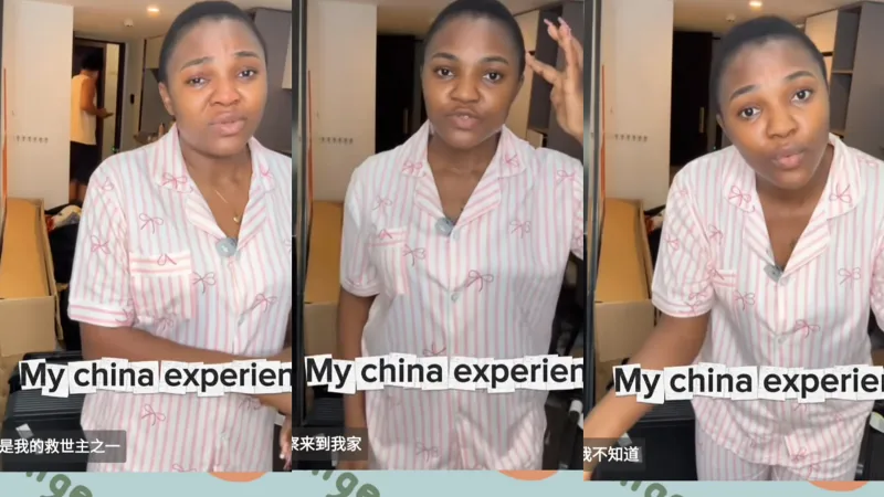 【tiktok】在华非洲女孩因收留一个签证过期的老外被警察找上门差点被遣返