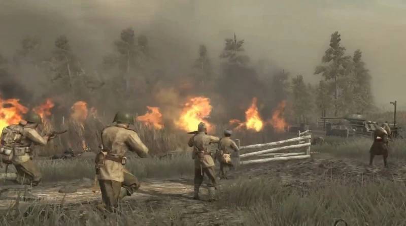 使命召唤5 他们的土地 他们的人民 他们的血 反攻片段