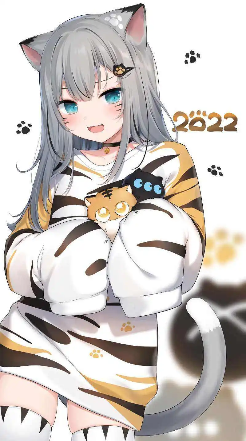 M站美图,兽耳娘,P站美图,萌系