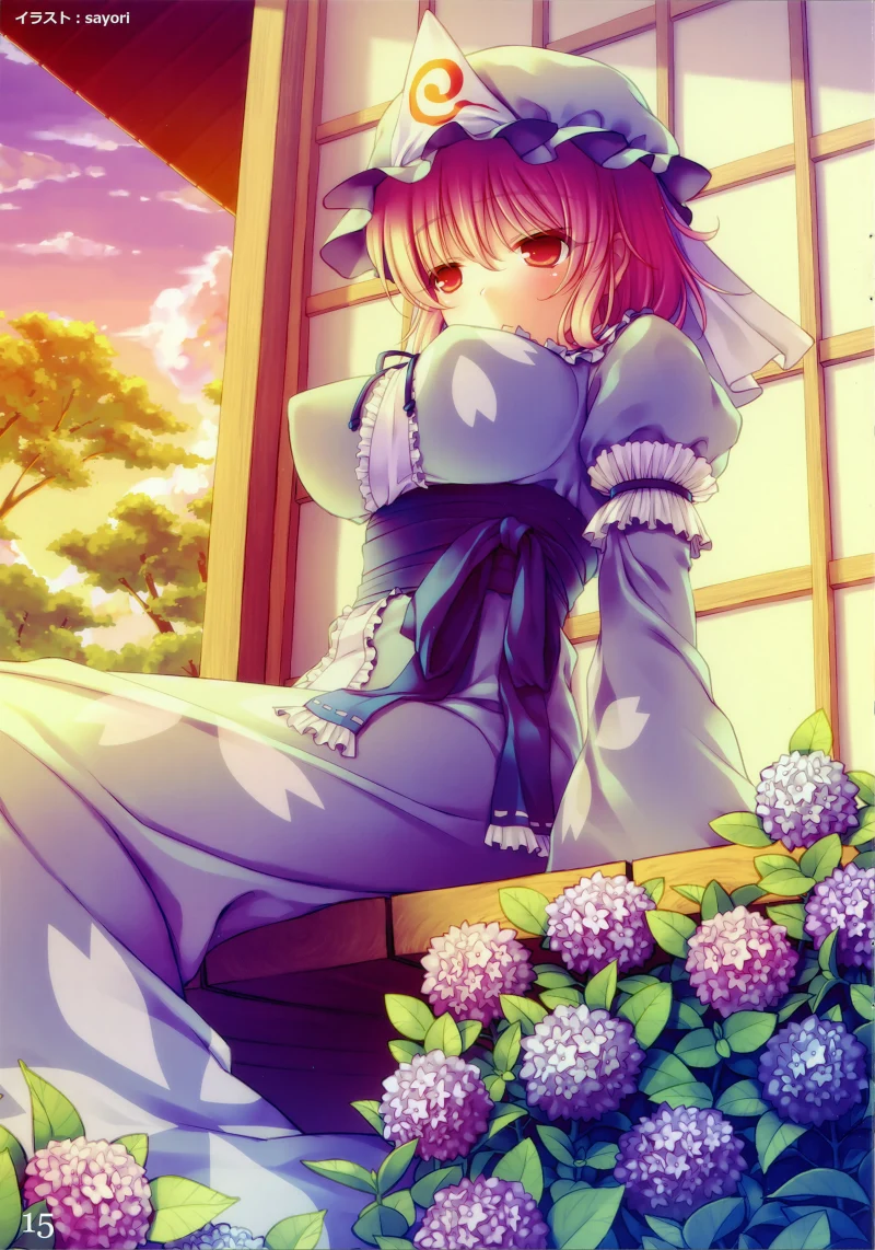 绘画,ideolo,sayori,Eastern Side,東方,Project,东方,NEKO WORKi,NEKO WORKs,c77
