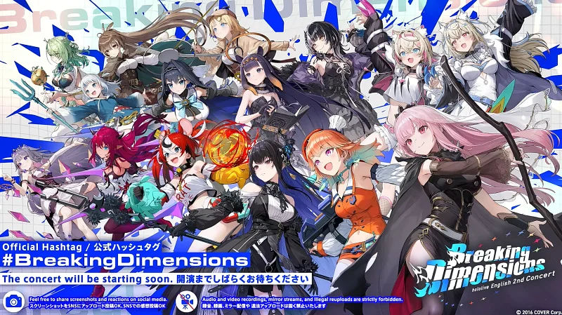 Hololive English 2nd 演唱会 -「Breaking Dimensions」eplus版