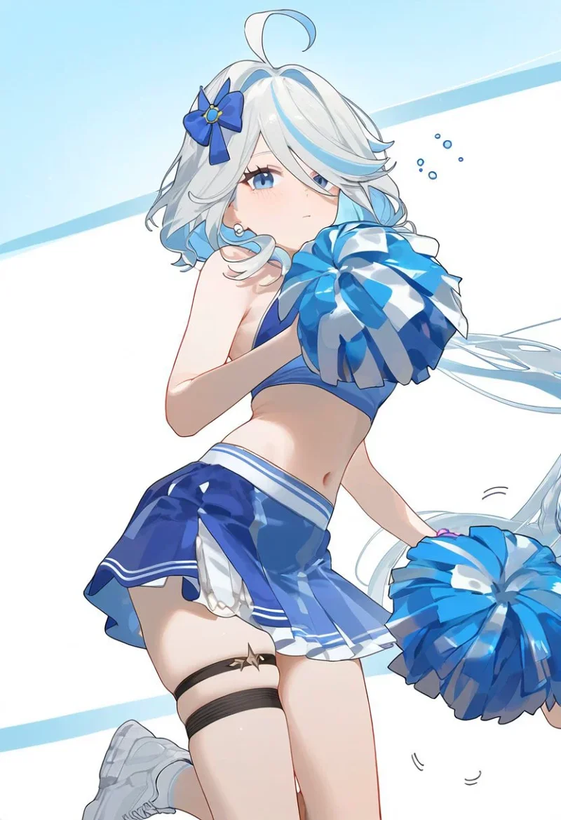原神,芙宁娜,二次元,美图,壁纸,插画,美少女